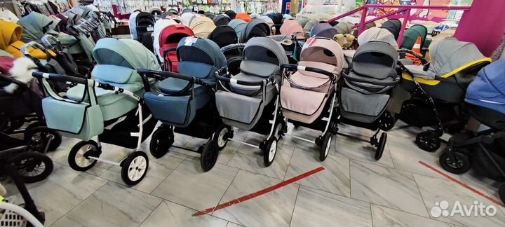 Коляска детская 2в1 3в1 Alis Berta в наличии в асс