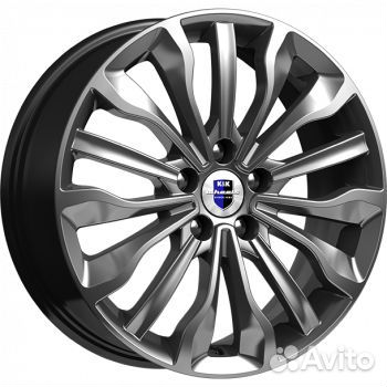 K&K Атакама (кс756) : 6.5x17 5*108 Et:50 Dia:63.3 Дарк платинум