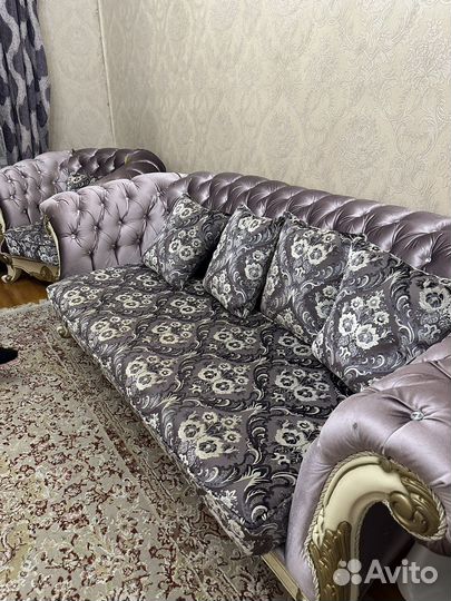 Диван и 2 кресла
