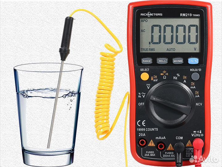 Цифровой мультиметр тестер Richmeters RM219