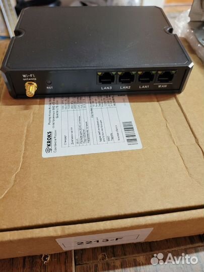 Комплект Kroks KAA15 + Роутер 4G