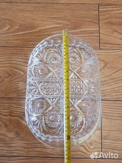 Хрустальная менажница