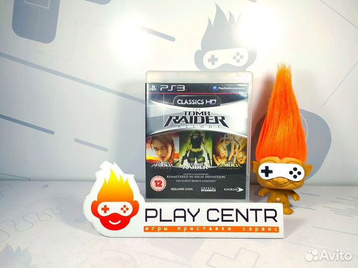 PS3 Tomb Raider Trilogy (Трилогия) Classics HD б/у