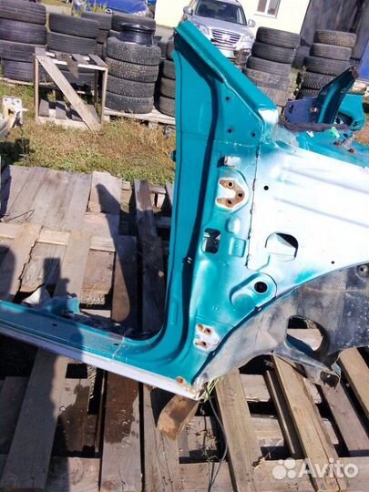 Порог кузова правый чашка брызговик Mitsubishi RVR