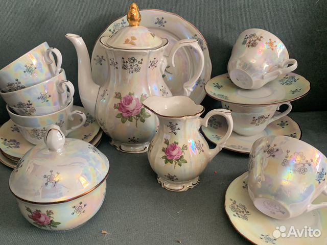 Сервиз чайный «Роза» Германия на 6 персон