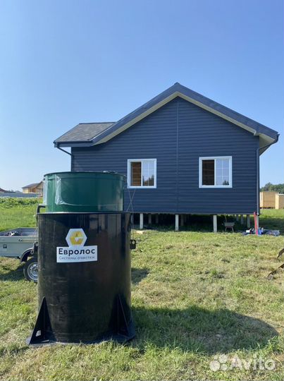 Септик под ключ.Евролос про/эко/Топас/ монтаж