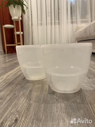 Горшок цветочный Santino «Deco Twin»