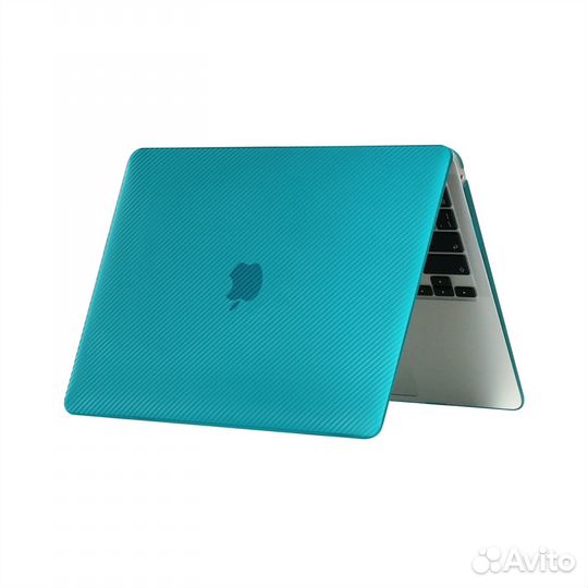 Чехол для MacBook 12 темно-зеленый карбон