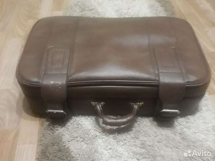 Кожаный чемодан СССР