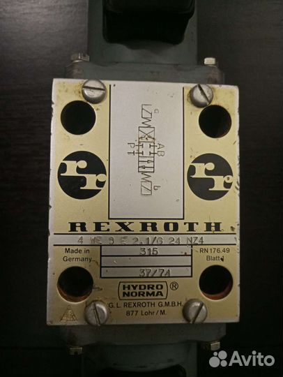 Rexroth 4 WE клапан гидравлический