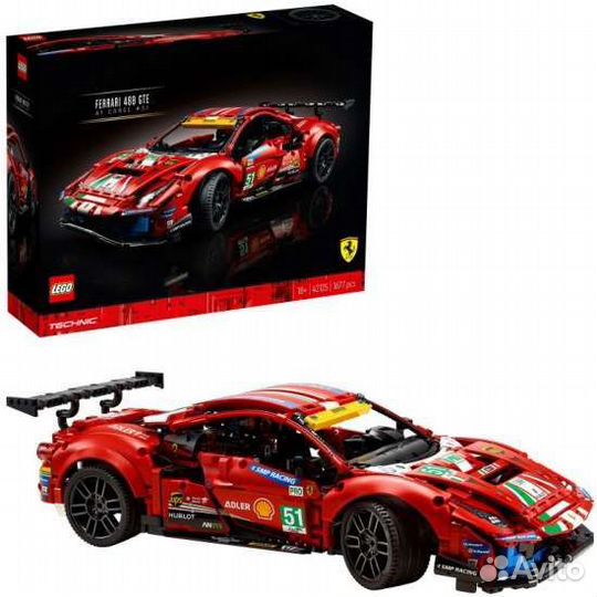 Lego Техник Ferrari 488 GTE (радиоуправляемый)