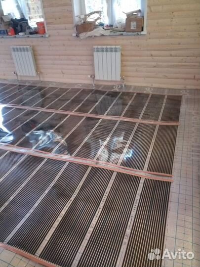 Инфракрасный электрический теплый пол Ю. Корея