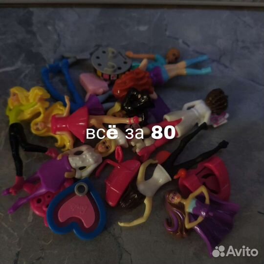 Фигурки my little pony, Barbie, Леди Баг