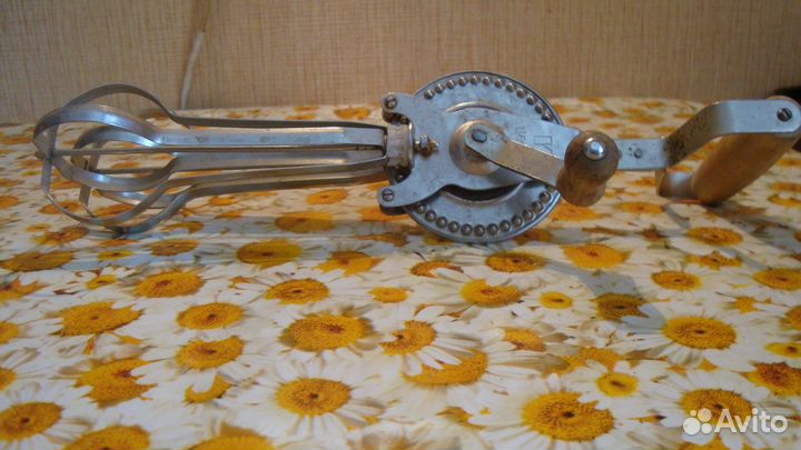 Миксер ручной механический СССР ретро