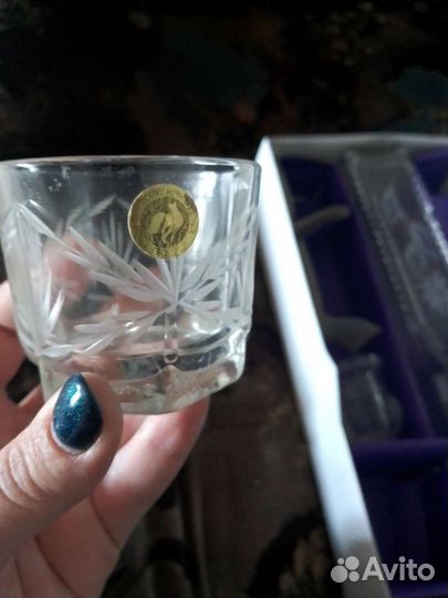 Стопки/графин хрусталь стекло