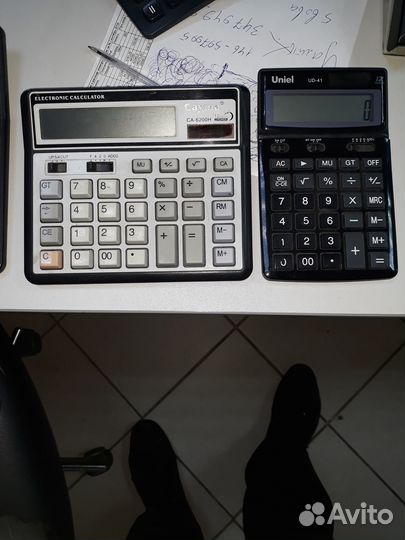 Настольный калькулятор Citizen SDC-888TII цвет чер