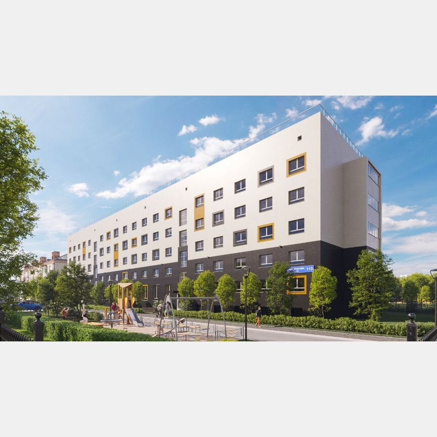 1-к. квартира, 34,5 м², 4/5 эт.