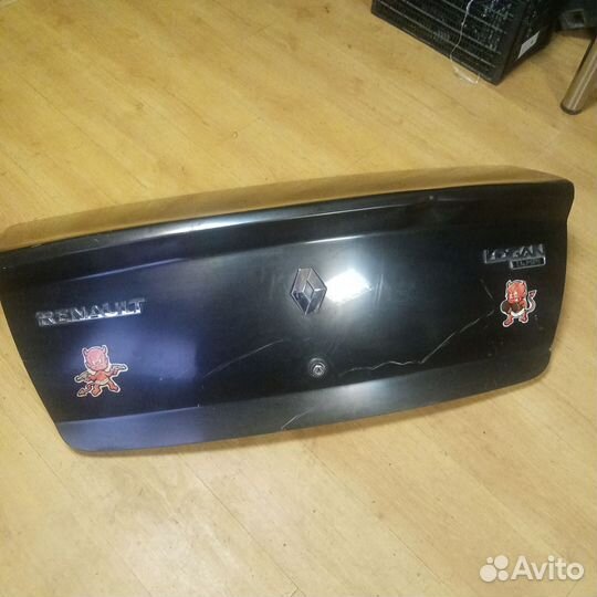 Рено логан 1 крышка багажника с 2009-2014г
