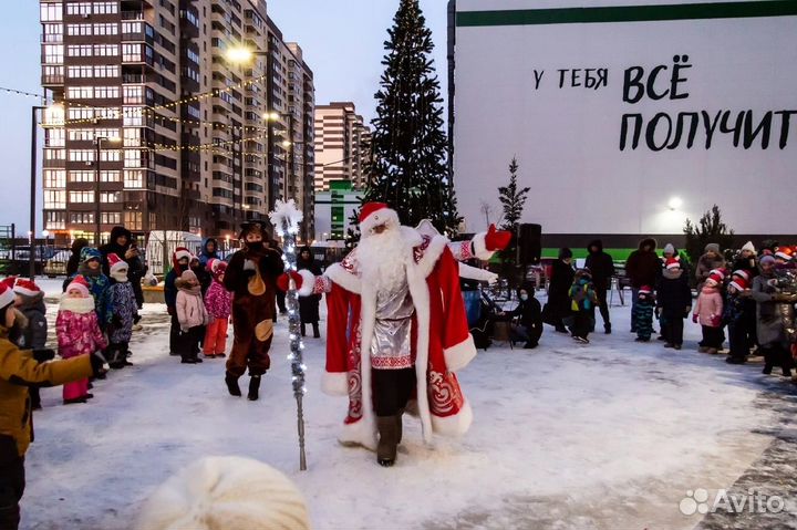 Дед Мороз, Снегурочка и Северный олень