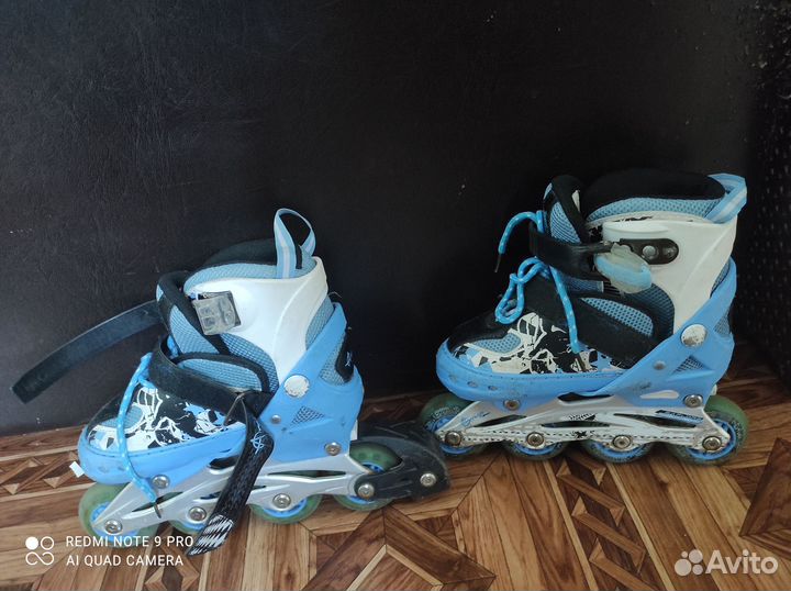 Детские ролики и защита