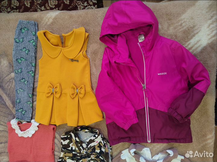 Пакет вещей 98-104 на девочку