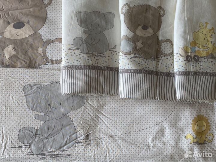 Бортик и одеяло Mothercare