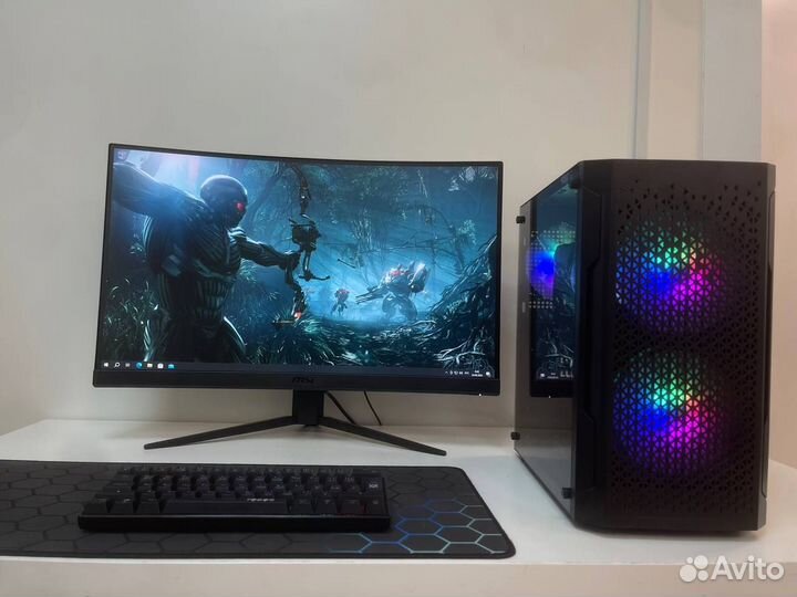 Игровой компьютер I3-10100f / Gtx 1660 Super /16GB