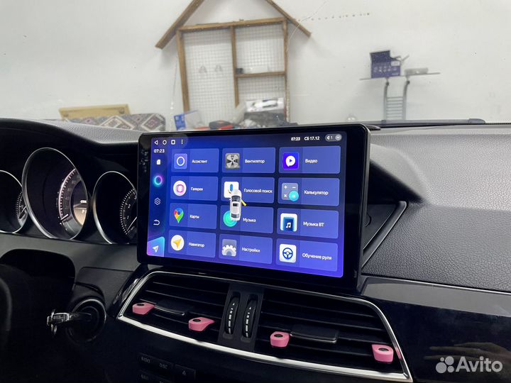 Магнитола андроид w204 рестайлинг