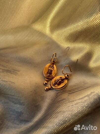 Серьги «Самовары»