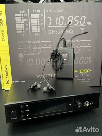 Беспроводная система ушного мониторинга Axelvox