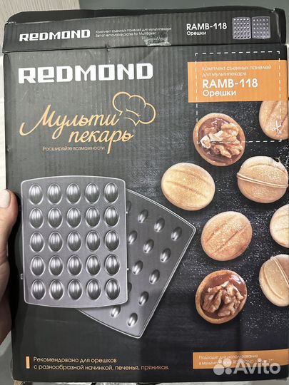 Форма насадка для выпечки орешков Redmond