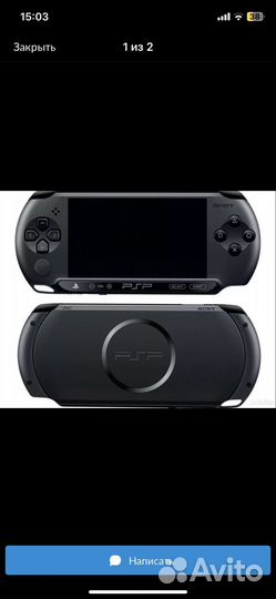 Sony PSP e1008 2А
