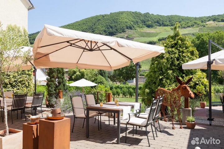 Зонт для кафе усиленный