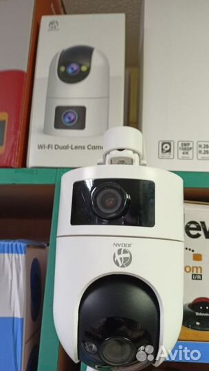 Камера видеонаблюдения wifi уличная 128гб