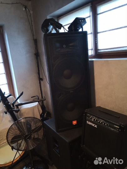 Звуковая аппаратура JBL, Crown, Yamaha