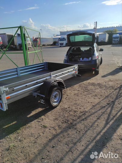 Прицеп с крышкой 04.022 Н500мм.Для сада и огорода