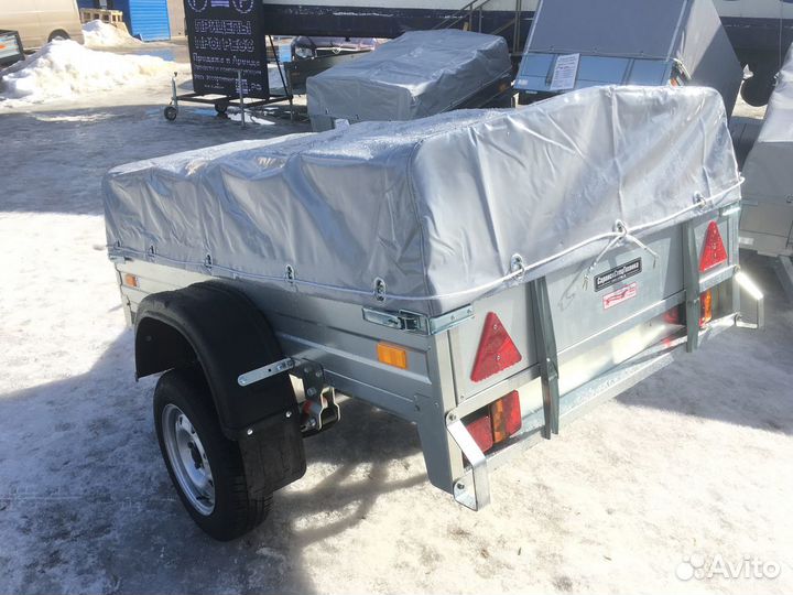 Прицеп сст 7132-03 (Тент и Дуги 0.6)