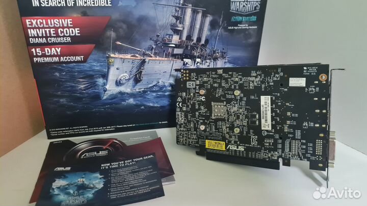 Видеокарта Asus AMD Radeon R7 360 Mini 2гб gddr5