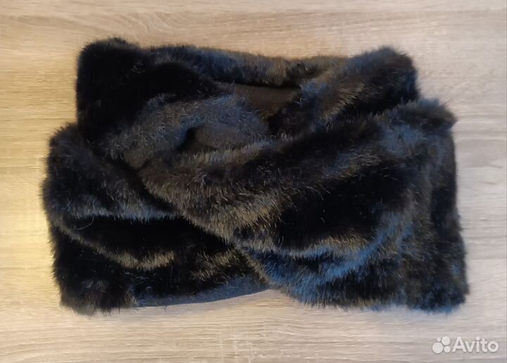 Меховой шарф