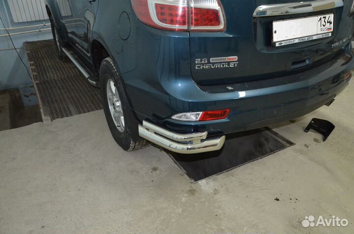 Chevrolet Trailblazer 2013 Защита заднего бампера