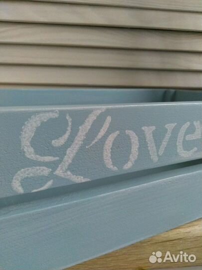 Ящик деревянный, декоративный. Короб. Кашпо