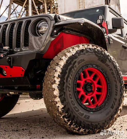 Диски KMC R17 5x127 ET+18 Jeep Wrangler