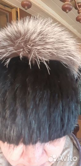 Шапка норковая женская
