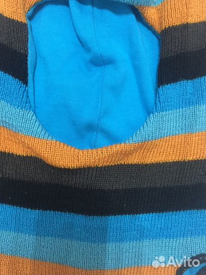 Шапка шлем для мальчика lenne размер 50