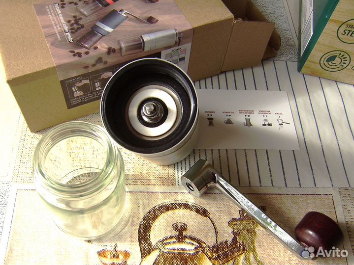 Кофемолка ручная Coffee Bush ICE