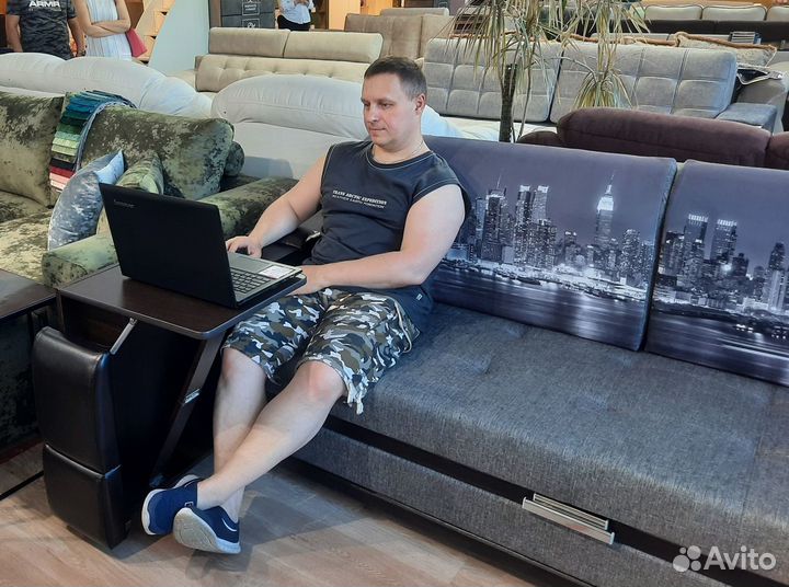 Диван, диван со столиком, прямой диван, Даллас С-3