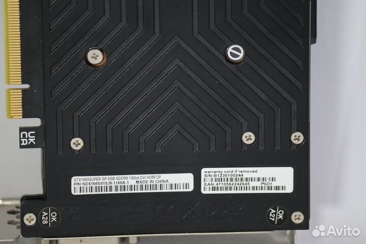 Palit GTX 1660 Super gamingpro 6gb