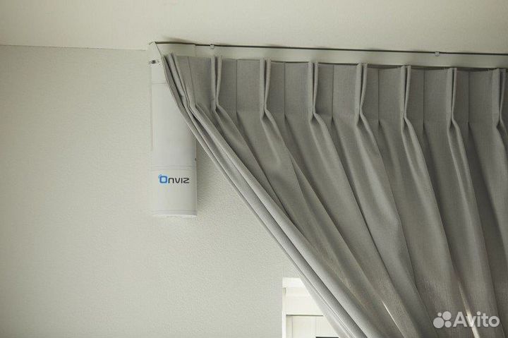 Карнизы с электроприводом Onviz. Электрокарнизы