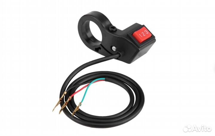 Переключатель на руль электросамоката