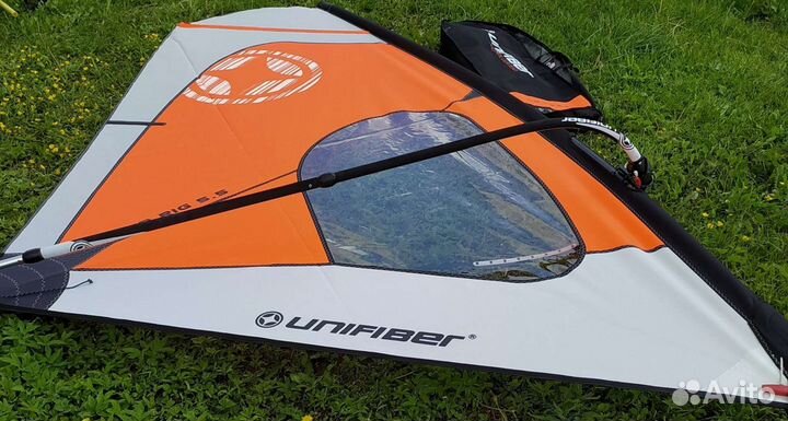 Новая доска для виндсерфинга JP + Новый парус 5.5м